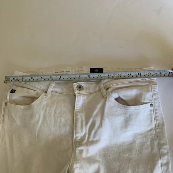 Adriano Goldschmied AG The Stevie Slim Straight. white  Size 30 - Picture 13 of 15